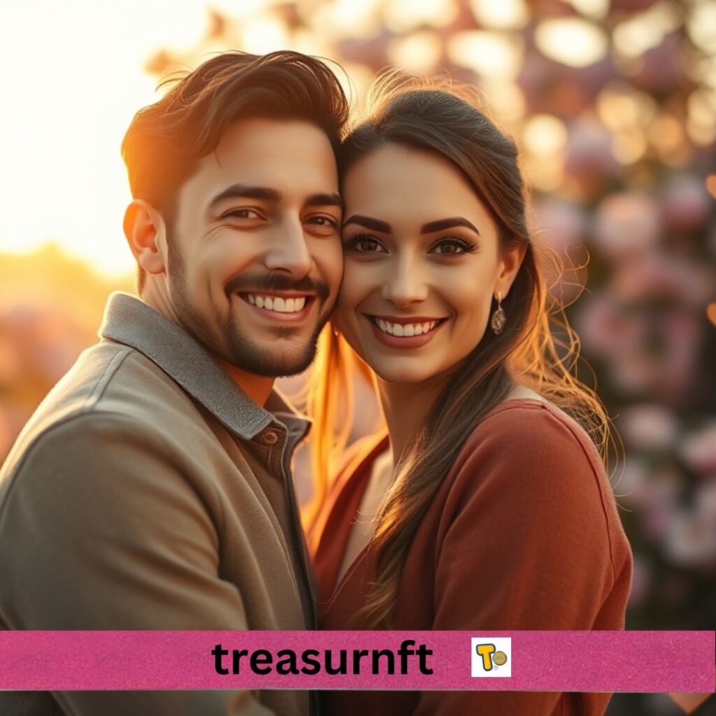 Caption for Profile picture with Husband